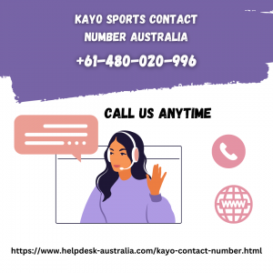 Link Up With Kayo Sports Contact Number Australia +61-480-020-996